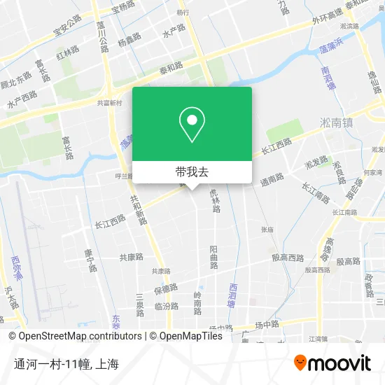 通河一村-11幢地图