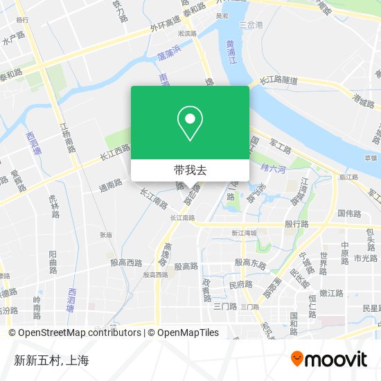 新新五村地图
