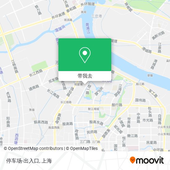 停车场-出入口地图