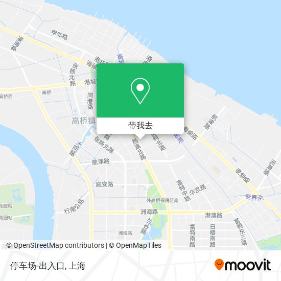 停车场-出入口地图