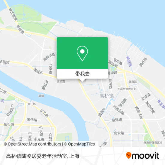 高桥镇陆凌居委老年活动室地图