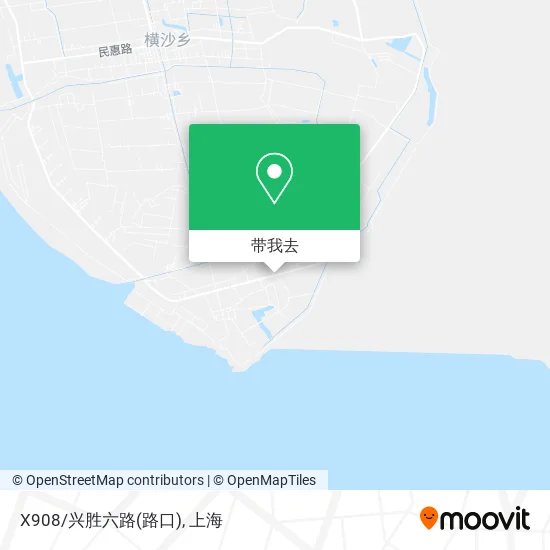X908/兴胜六路(路口)地图