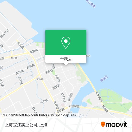 上海宝江实业公司地图