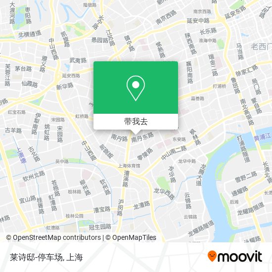 莱诗邸-停车场地图
