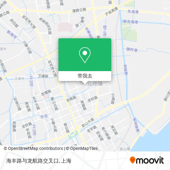 海丰路与龙航路交叉口地图