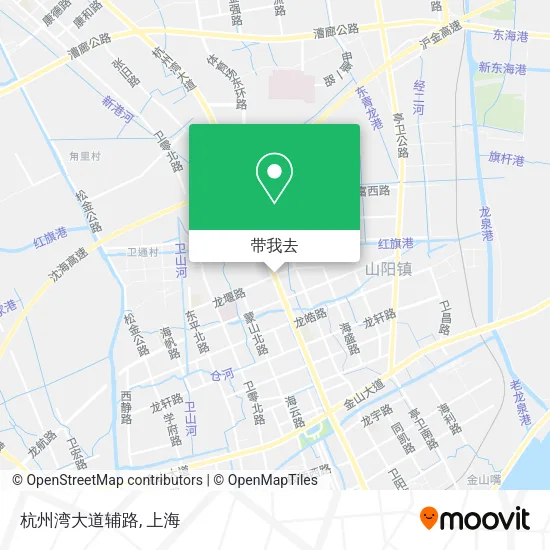 杭州湾大道辅路地图