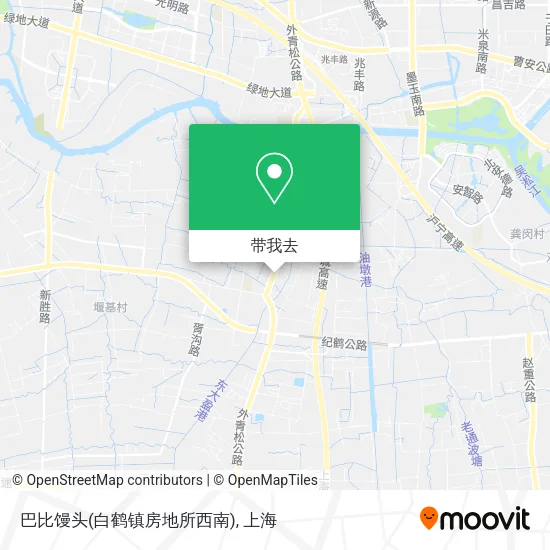 巴比馒头(白鹤镇房地所西南)地图