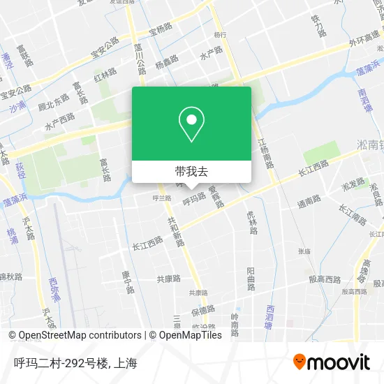 呼玛二村-292号楼地图