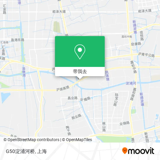 G50淀浦河桥地图
