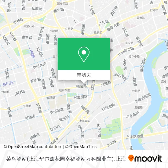 菜鸟驿站(上海华尔兹花园幸福驿站万科限业主)地图