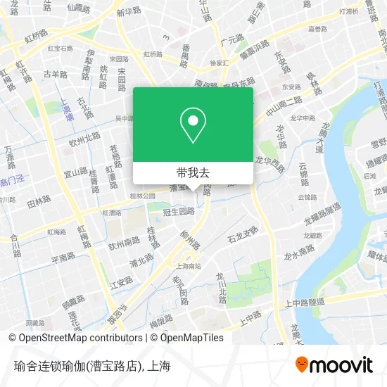 瑜舍连锁瑜伽(漕宝路店)地图