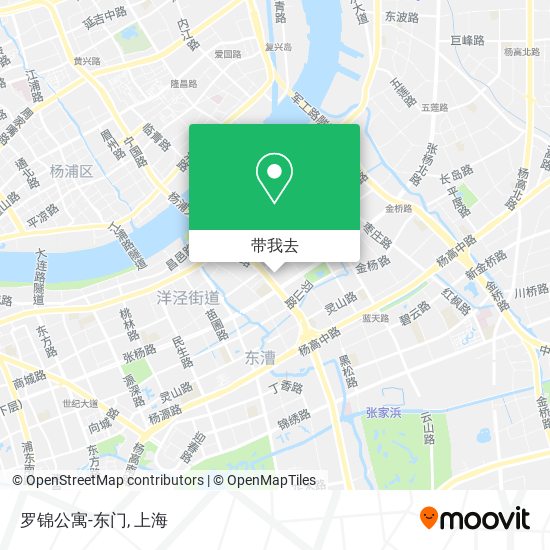 罗锦公寓-东门地图