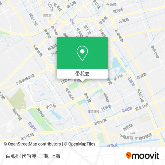 白银时代尚苑-三期地图