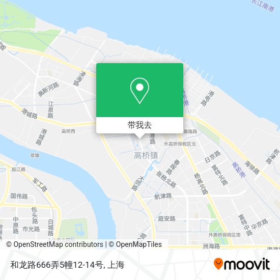 和龙路666弄5幢12-14号地图
