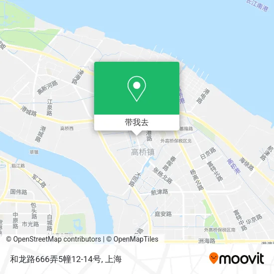 和龙路666弄5幢12-14号地图