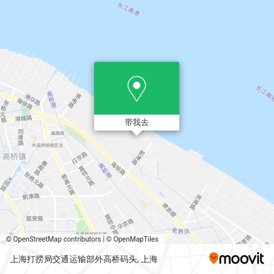 上海打捞局交通运输部外高桥码头地图