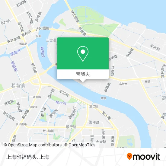 上海印福码头地图
