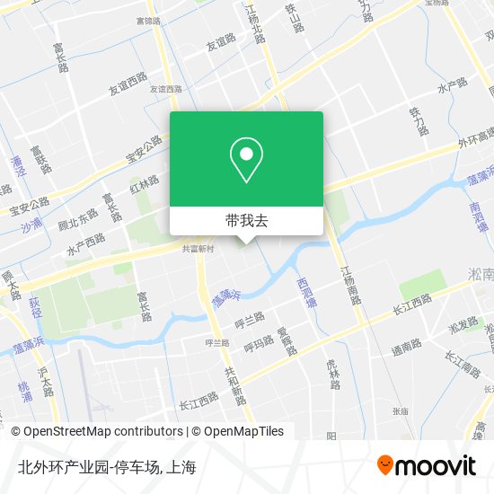 北外环产业园-停车场地图