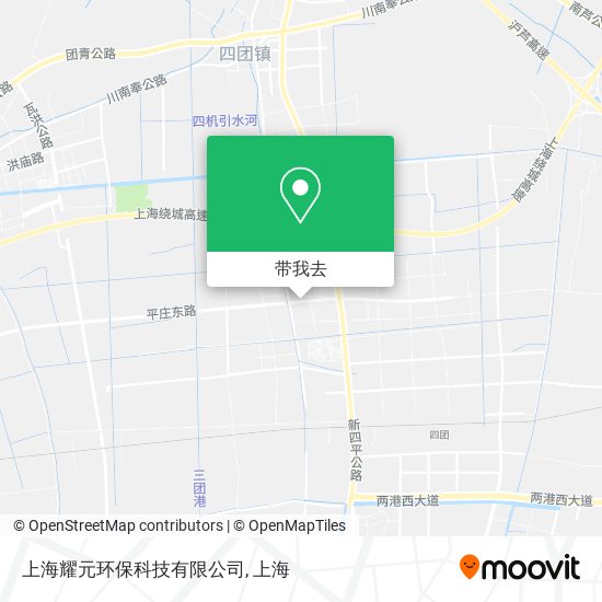 上海耀元环保科技有限公司地图