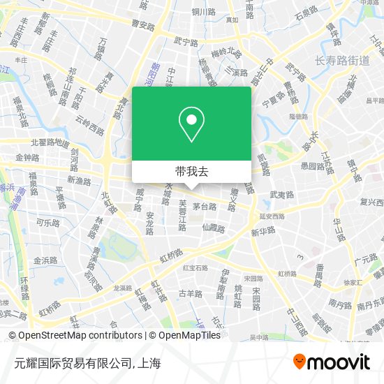 元耀国际贸易有限公司地图