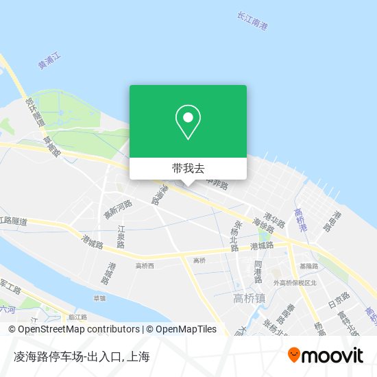 凌海路停车场-出入口地图