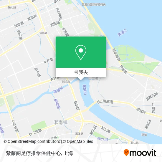 紫藤阁足疗推拿保健中心地图