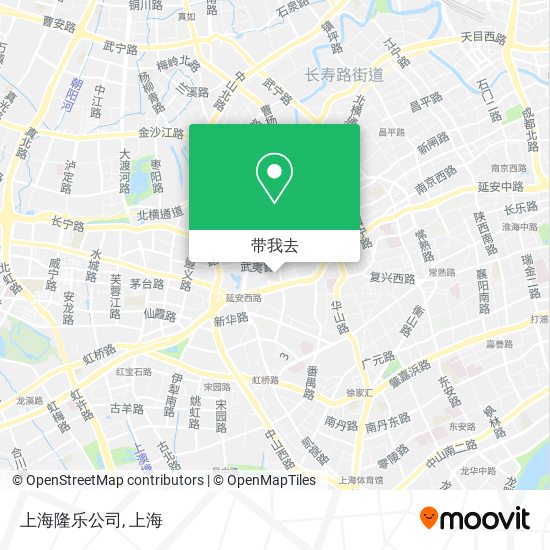 上海隆乐公司地图