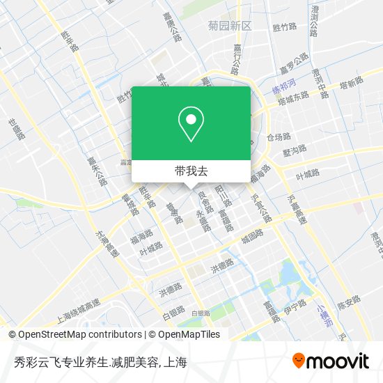 秀彩云飞专业养生.减肥美容地图