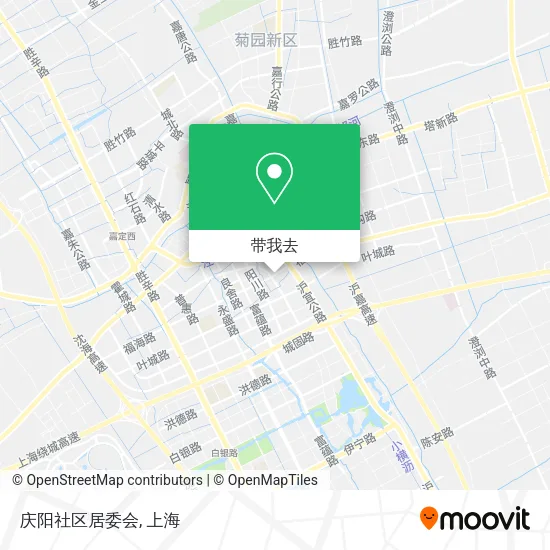 庆阳社区居委会地图