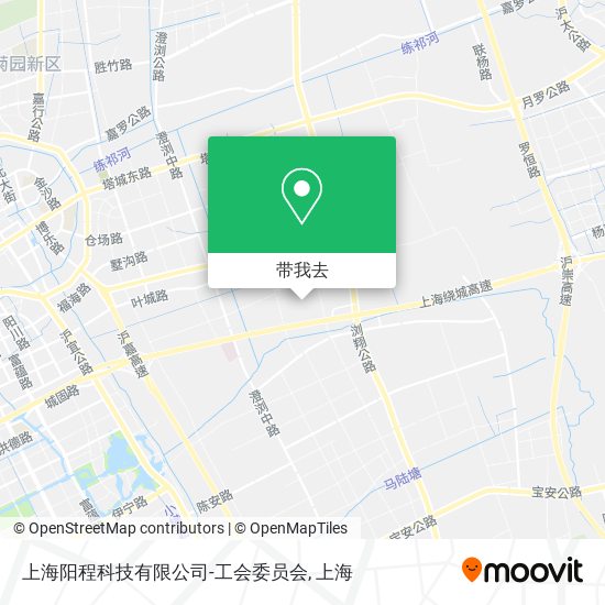 上海阳程科技有限公司-工会委员会地图