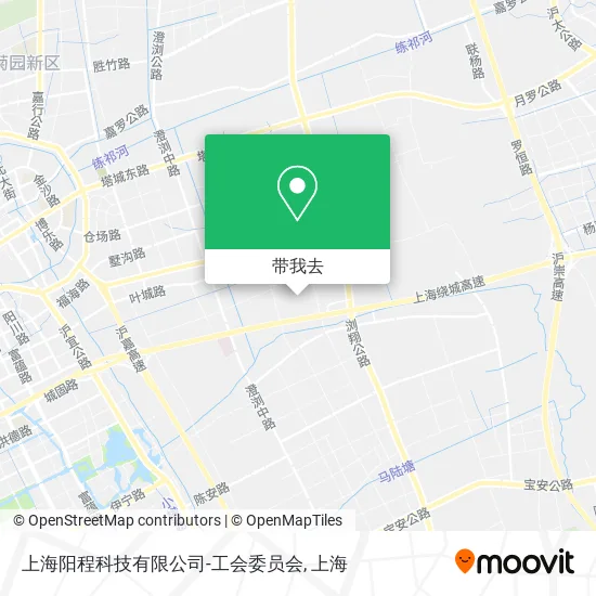 上海阳程科技有限公司-工会委员会地图