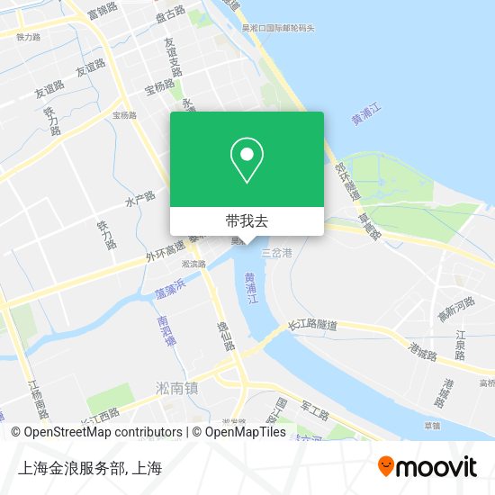 上海金浪服务部地图