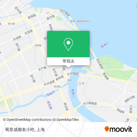 蜀里成都名小吃地图