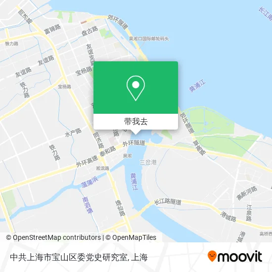 中共上海市宝山区委党史研究室地图