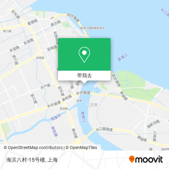海滨八村-15号楼地图