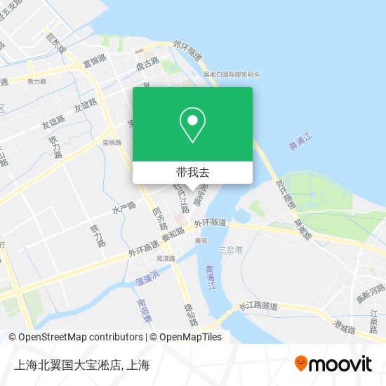 上海北翼国大宝淞店地图