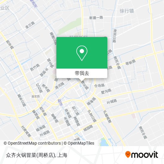 众齐火锅冒菜(周桥店)地图