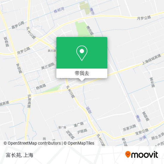 富长苑地图