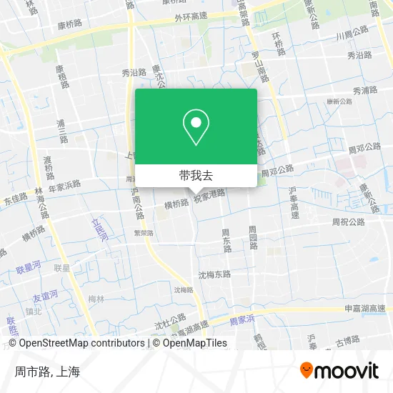 周市路地图