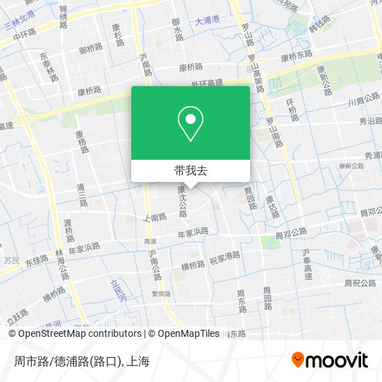 周市路/德浦路(路口)地图