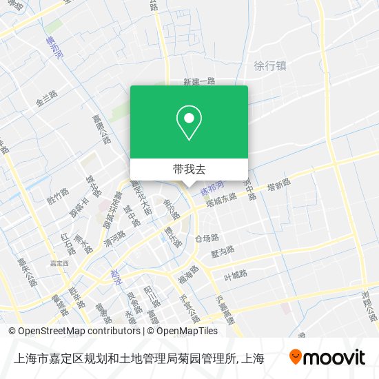 上海市嘉定区规划和土地管理局菊园管理所地图
