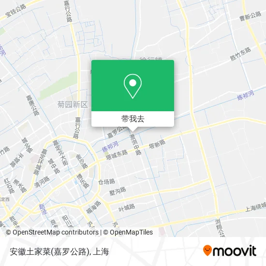 安徽土家菜(嘉罗公路)地图