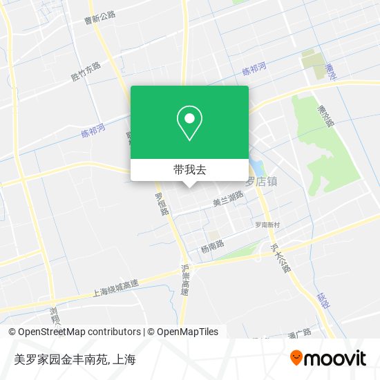 美罗家园金丰南苑地图