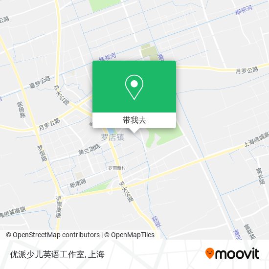 优派少儿英语工作室地图