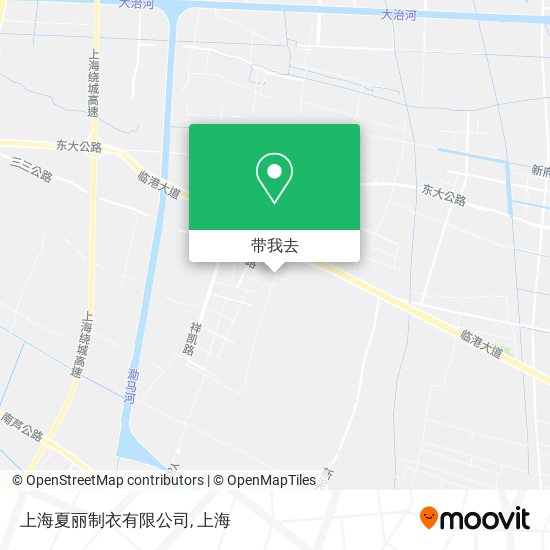 上海夏丽制衣有限公司地图