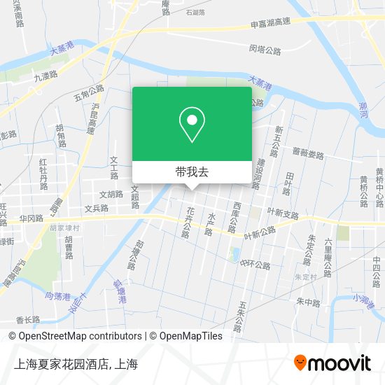 上海夏家花园酒店地图