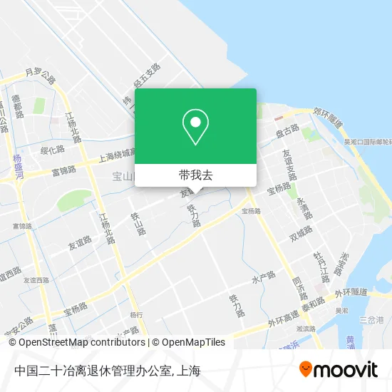 中国二十冶离退休管理办公室地图