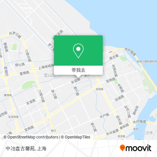 中冶盘古馨苑地图