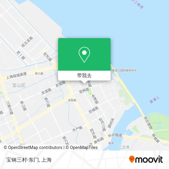 宝钢三村-东门地图