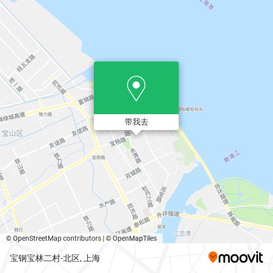 宝钢宝林二村-北区地图